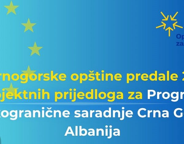 CG opstine predale 20 projektnih predloga