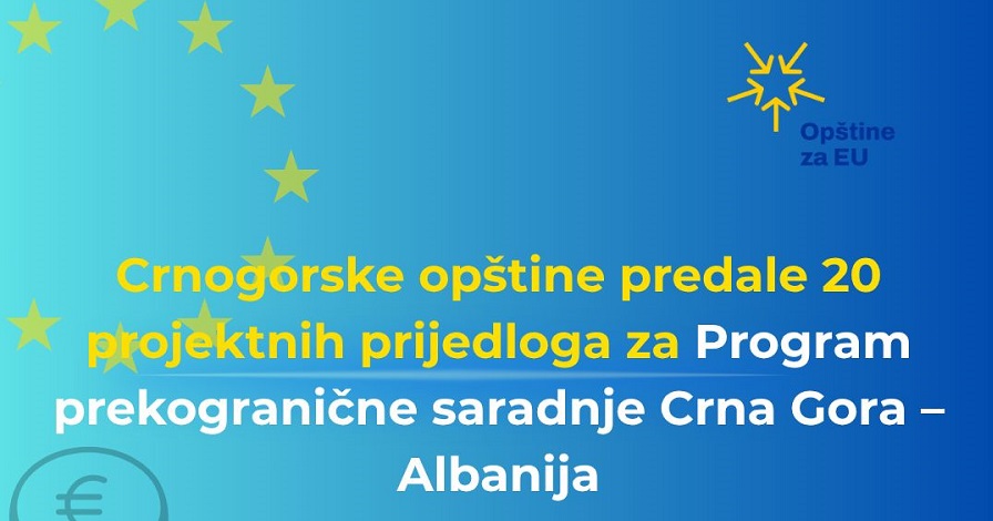CG opstine predale 20 projektnih predloga